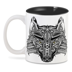3D кружка Printio Волк ( wolf ) 330 мл