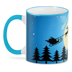 3D кружка Printio Merry christmas 330 мл