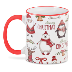 3D кружка Printio mood merry christmas/новый год 330 мл