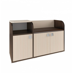 Тумба для обуви "Ивушка 5" punto коричневая No Brand