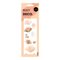 Татуировка для тела DECO INSPIRATION by MIAMITATS переводная (Be free)