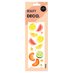 Татуировка для тела DECO WATERCOLOR STORY by MIAMITATS переводная (Citrus)