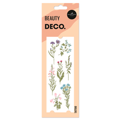 Татуировка для тела DECO WATERCOLOR STORY by MIAMITATS переводная (Flowers)
