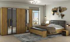 Спальный гарнитур "Бруно" Комплектация 4 Atlant