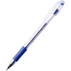 Ручка гелевая Crown "Hi-Jell Grip" 157330, синяя, 0.5 мм, 12 штук