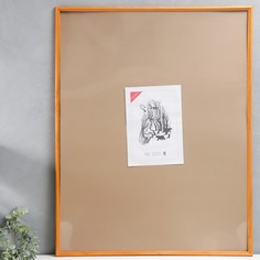 Фоторамка дерево 70х90 см (1703) (пластиковый экран) Зебра