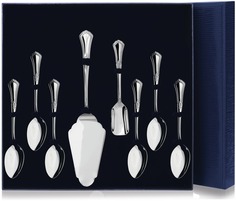 Набор чайный Фаворит 8 пред лоп+сов+6чл+футляр АргентА