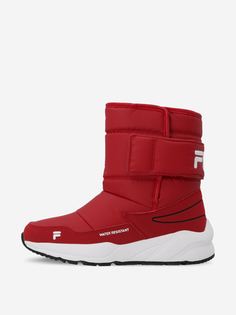Сапоги утепленные для девочек FILA Jaden Puff G, Красный, размер 37