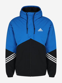 Куртка утепленная мужская adidas Back to Sport, Синий, размер 60-62
