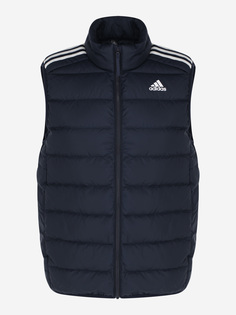 Пуховик мужской adidas Essentials Light, Синий, размер 44-46
