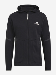 Толстовка мужская adidas Designed For Gameday, Черный, размер 44-46
