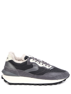 Кроссовки комбинированные на меху Voile Blanche