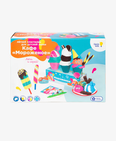 Набор для детской лепки из легкого пластилина Genio Kids Кафе Мороженое