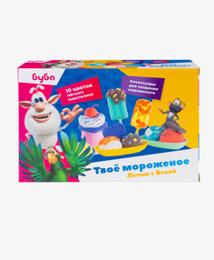 Набор для детской лепки из легкого пластилина Твое мороженое Лепим с Бубой Genio Kids