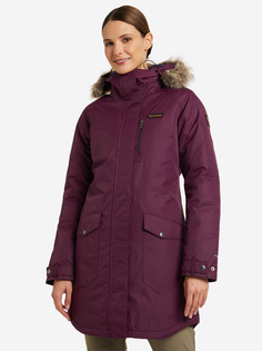 Куртка утепленная женская Columbia Suttle Mountain Long Insulated Jacket, Фиолетовый, размер 46
