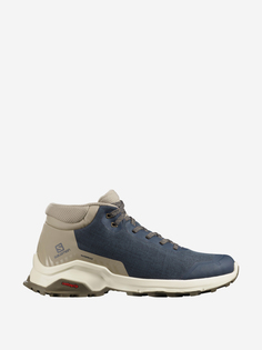 Ботинки утепленные мужские Salomon X Reveal Chukka CSWP, Синий, размер 43