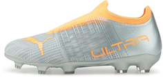 Бутсы для мальчиков Puma Ultra 3.4 FG/AG JR, Серебряный, размер 37.5