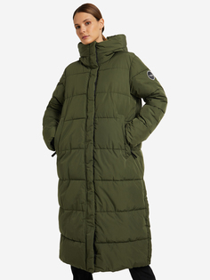 Пальто утепленное женское IcePeak Armour, Зеленый, размер 50-52