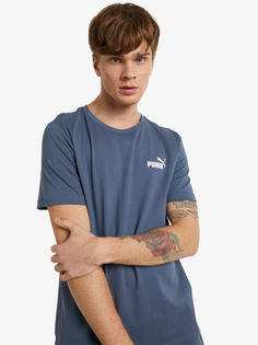 Футболка мужская PUMA ESS Small Logo, Серый, размер 42-44