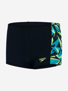 Плавки-шорты для мальчиков Speedo Hyperboom, Черный, размер 152