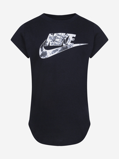 Футболка для девочек Nike Cloud Wash, Черный, размер 110