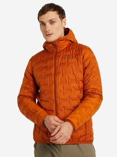 Пуховик мужской Columbia Delta Ridge Down Hooded Jacket, Оранжевый, размер 46
