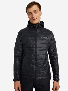 Куртка утепленная мужская Columbia Platinum Peak Hooded Jacket, Черный, размер 46