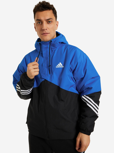 Куртка утепленная мужская adidas Back to Sport, Синий, размер 60-62