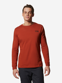 Лонгслив мужской Mountain Hardwear Back Logo, Красный, размер 48-50