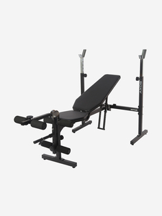 Скамья со стойками для жима KETTLER Axos 7629-900, Черный, размер Без размера