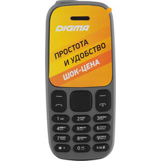 Мобильный телефон Digma A106 Linx 32Mb серый моноблок 2Sim 1.44 68x98 GSM900/1800
