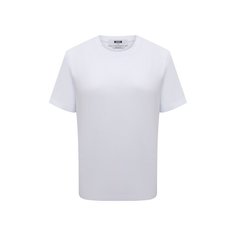 Хлопковая футболка MSGM