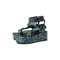 Текстильный босоножки Versace Jeans Couture