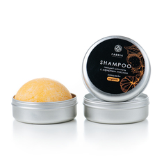 Твердый шампунь для волос с эфирным маслом Мандарина Fabrik Cosmetology