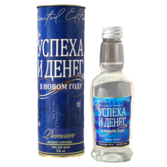Гель для душа-водка «Успеха и денег» в картонной тубе, аромат клюквы, 250 мл 4822362 Hard Line