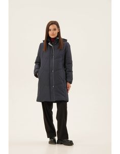 Пальто женское Maritta 28-3030-10 синее 48