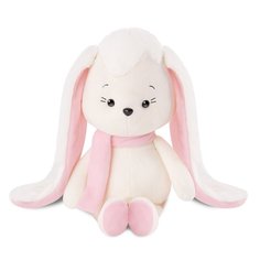 Мягкая игрушка Maxitoys Зайка Ева в шарфе 22 см, MT-MRT022215-1-22