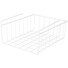 Подвесная корзина на полку Agness 24*28*12 см, белый (768-700_)