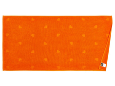 Полотенце банное отельное (70140; махра 450гр) CELL orange Хлопковый Край