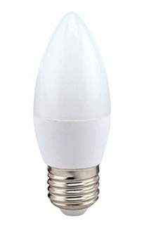 Лампа светодиодная ECOLA, E27, 8W, 4000K, "Свеча", арт. 556796 - (10 шт.)