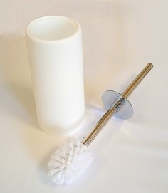 Ершик для унитаза напольный с закрытой колбой WT Sanitary Ware