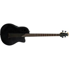 Бас гитара электоакустическая OVATION B778TX-5 Bass Elite T Mid Cutaway Black Textured