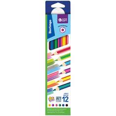 Набор цветных карандашей BERLINGO, 12 цв., арт. 299035 - (5 наборов)
