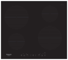 Встраиваемая варочная панель индукционная Hotpoint-Ariston IKIA 640 C Black