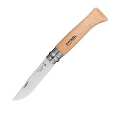 Нож Opinel (Опинель) №8, нержавеющая сталь, рукоять из бука, 123080