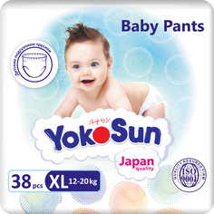 Подгузники-трусики YokoSun XL (12-20 кг) 38 шт.