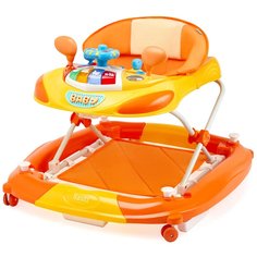 Детские ходунки Nuovita Carrozza 3в1 (Arancio/Оранжевый)