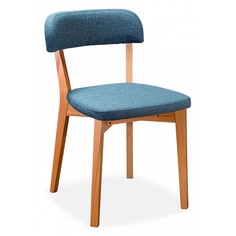 Стул R-Home Франк RST_400010941h_natur, бук натуральный/синий