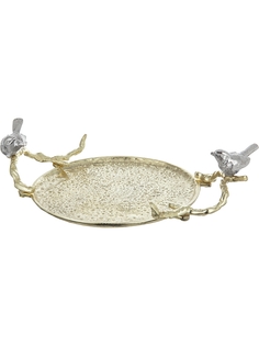 Поднос AV42854-GOLD Glasar ГЛАСАР