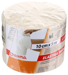 Бинт эластичный Lauma средней растяжимости с застежками 500x10 см